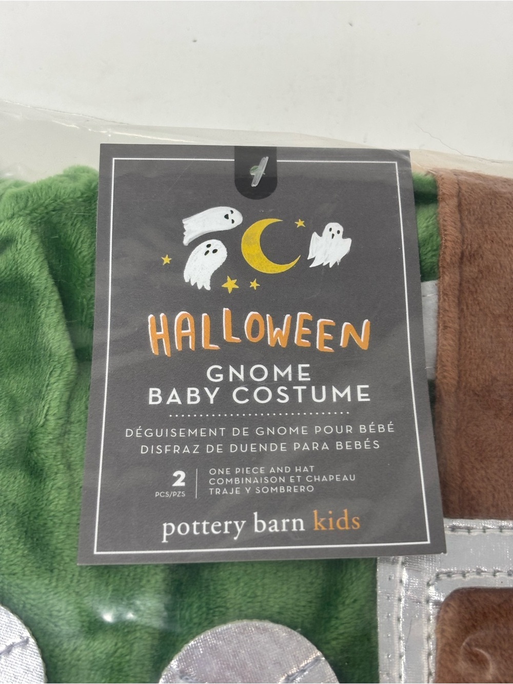 Pottery Barn Gnome Baby Halloween Costume NWT - Picture 6 of 7
